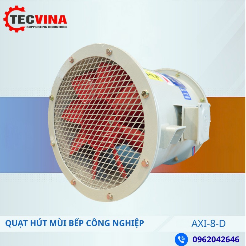 Quạt hút mùi bếp công nghiệp AXI-8-D
